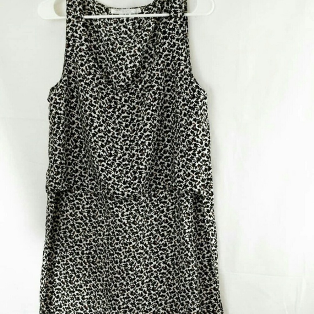 Zara Trafaluc Leafy Print Hi-Lo Tank Tunic… - Picture 2 of 3